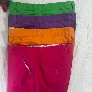 Vibrant Men's Shorts Collection 4 pair lot